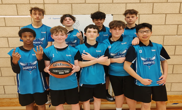 Year 9 Basketball team 