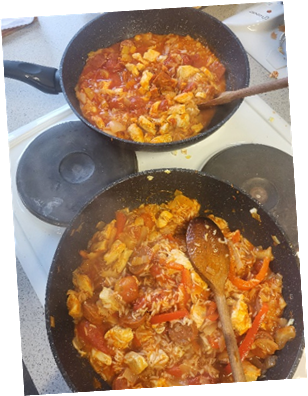 Jambalaya Cooking